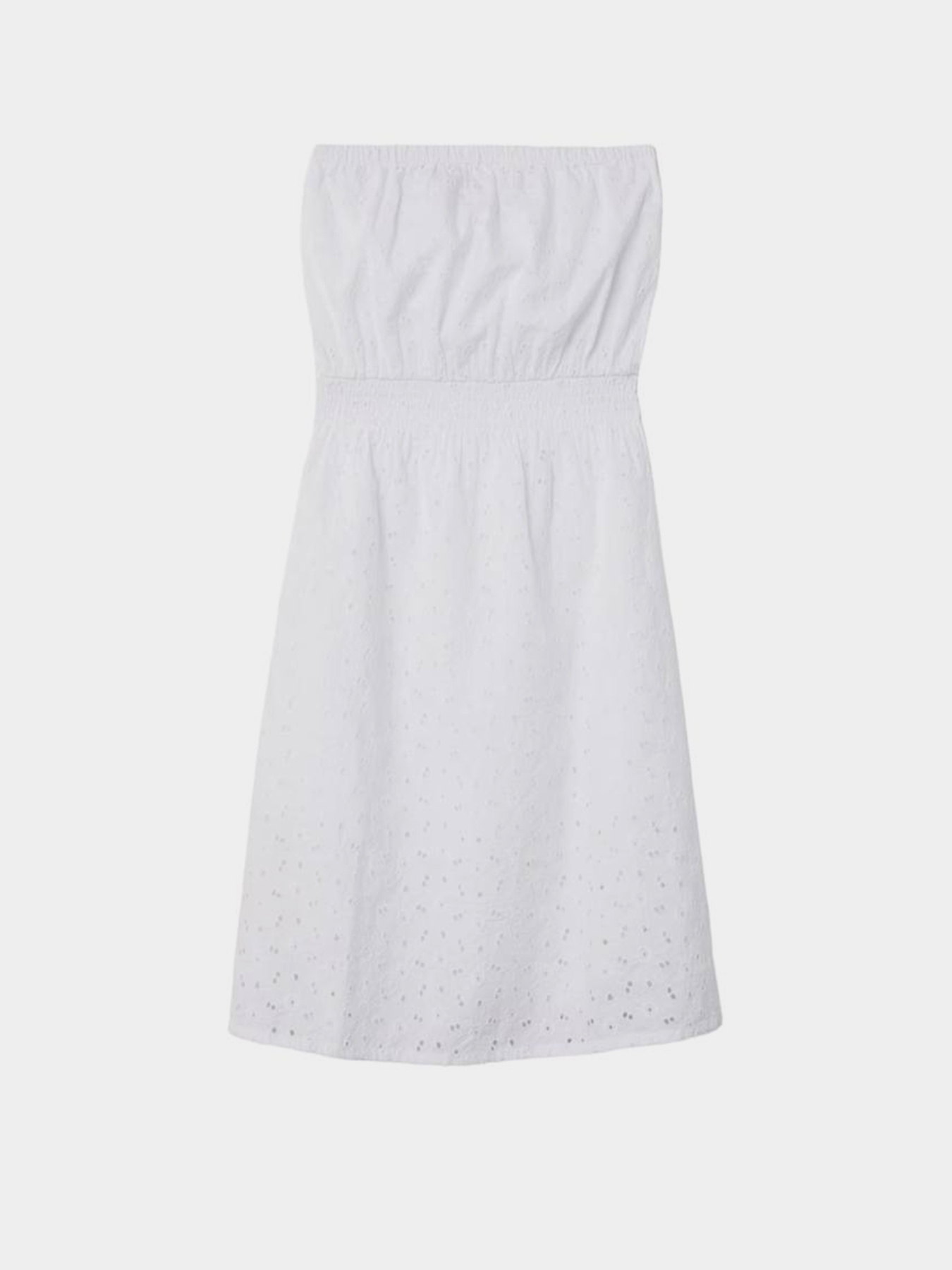 Платье миди H&M модель 4491405ral_Белый Фото