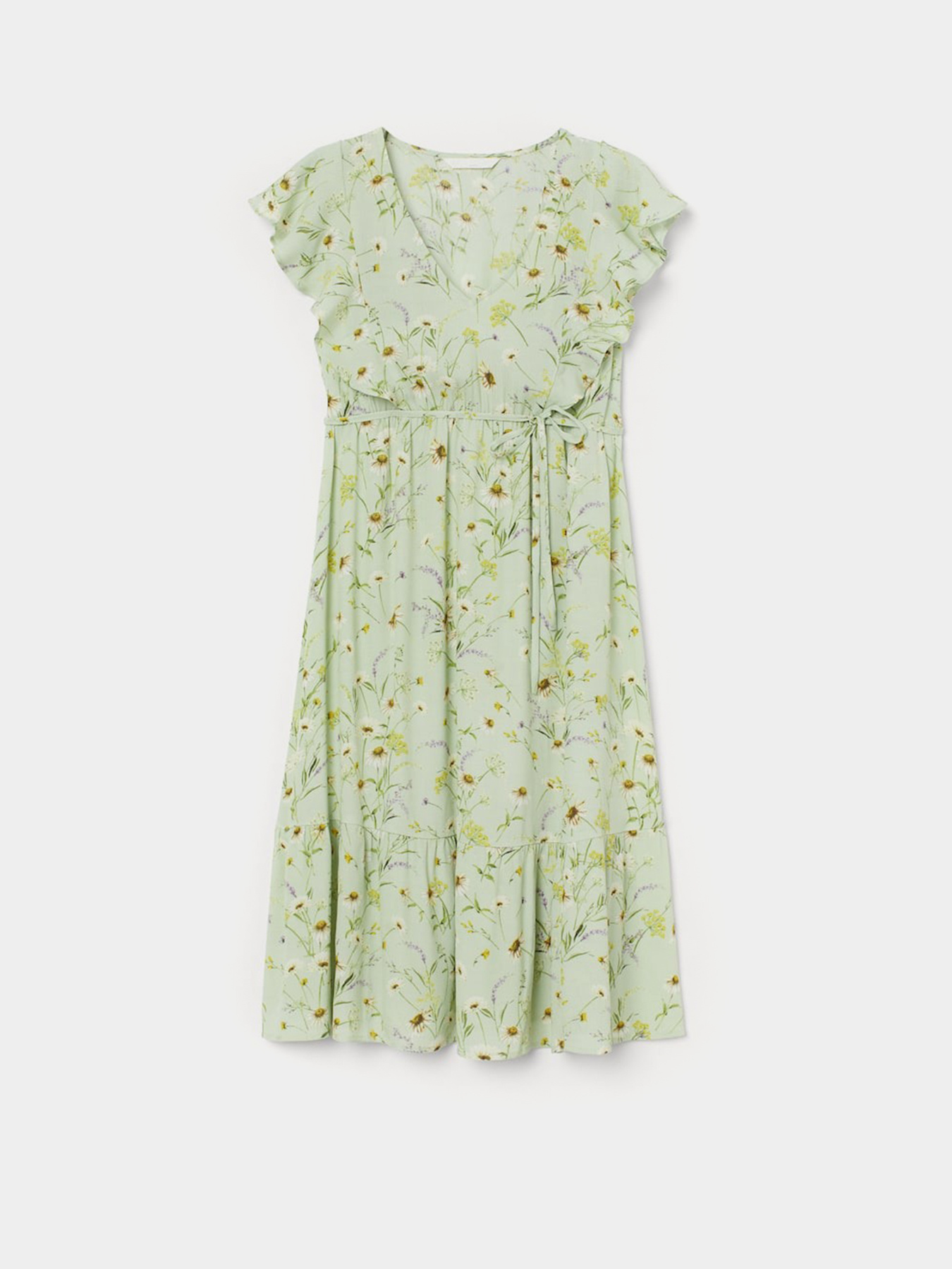 Сукня міді H&M модель 9685963wer_Светло-зеленый Фото