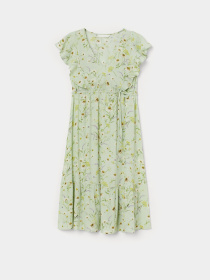 Сукня міді H&M модель 9685963wer_Светло-зеленый Фото