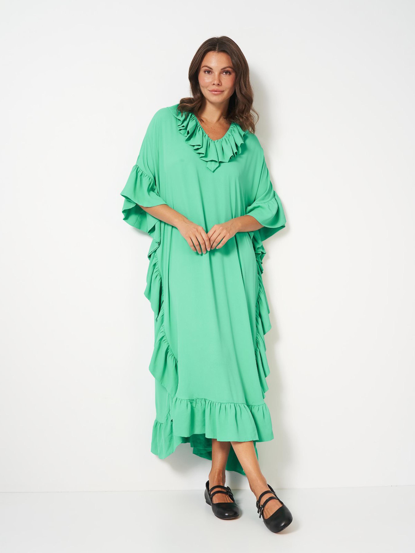 Сукня максі H&M модель 8753951wer_Зеленый Фото