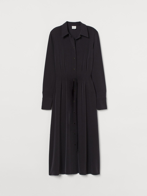 Платье миди H&M модель 9047512wer_Черный Фото