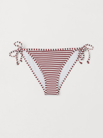 Низ купальника H&M модель 5661401bw_бордово-белый Низ купальника H&M модель 5661401bw_бордово-белый Фото