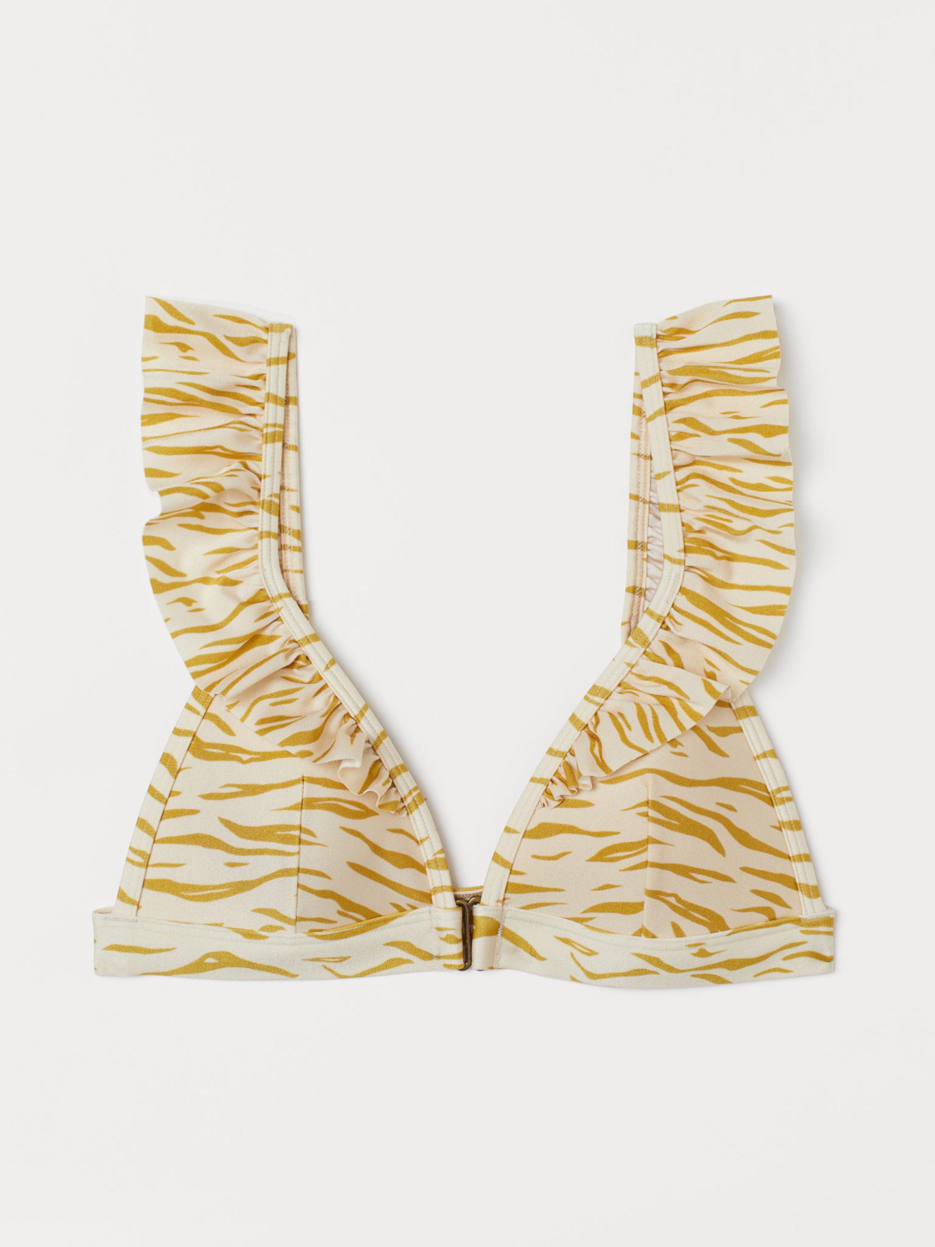 Верхняя часть купальника H&M модель 7580400sm_кремовый с рисунком Фото