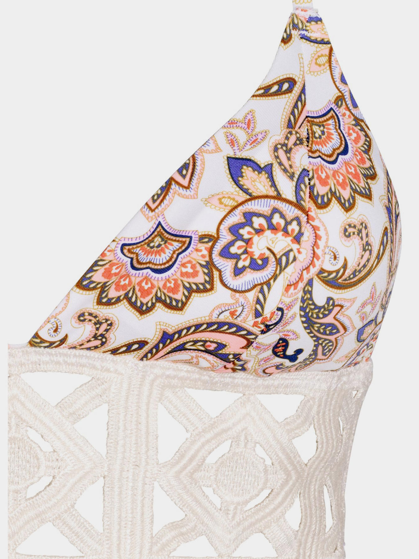 Верхня частина купальника H&M модель 4374445sm_белый с узором Фото