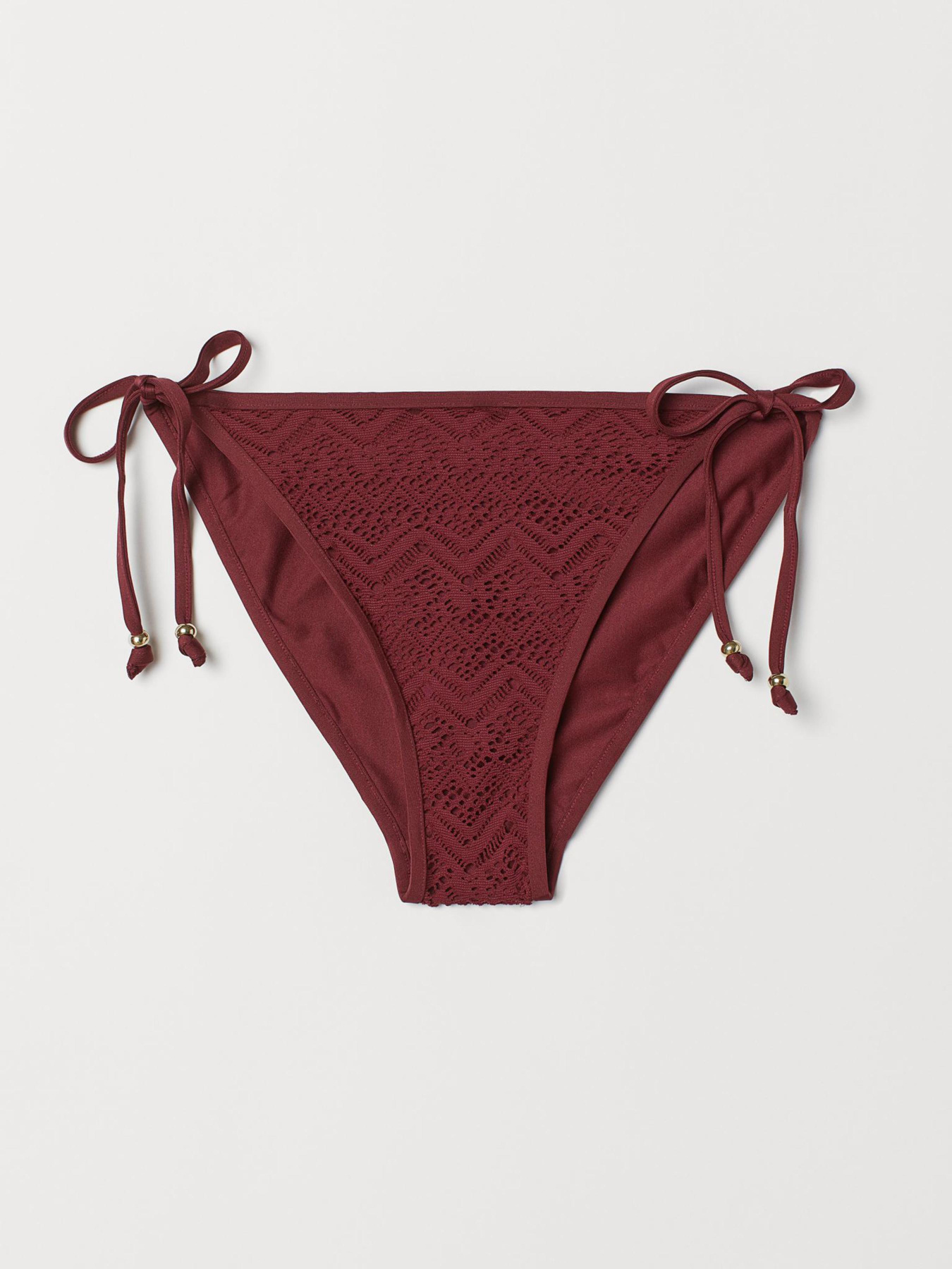 Низ купальника H&M модель 6994549sm_Бордовый Фото