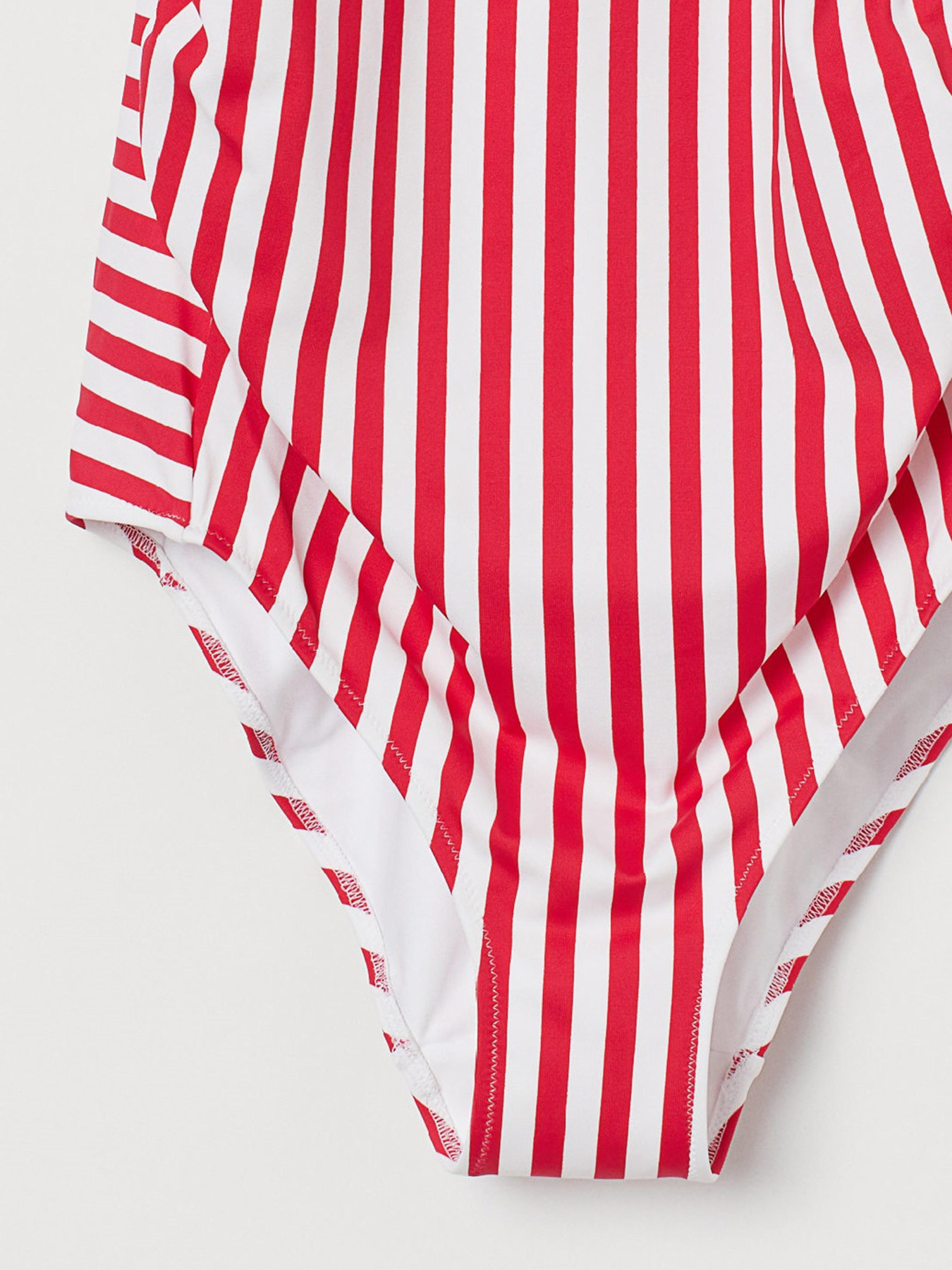 Купальник H&M модель 8334841bw_Бело-красный Фото