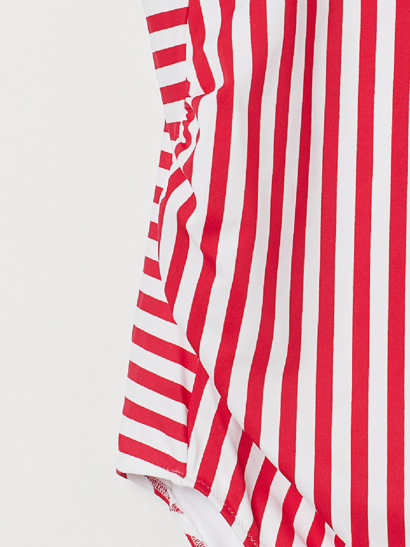 Купальник H&M модель 8334841bw_Бело-красный Фото