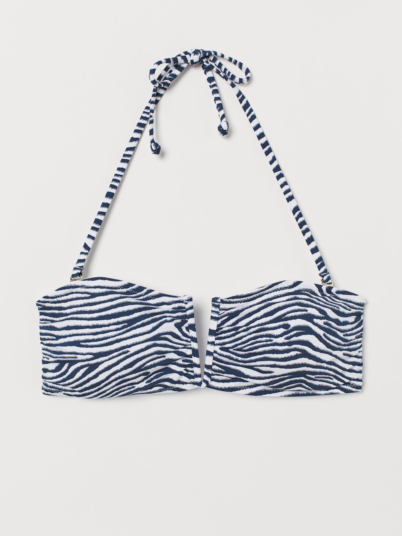 Верхняя часть купальника H&M модель 7429259sm_Бело-синий Фото