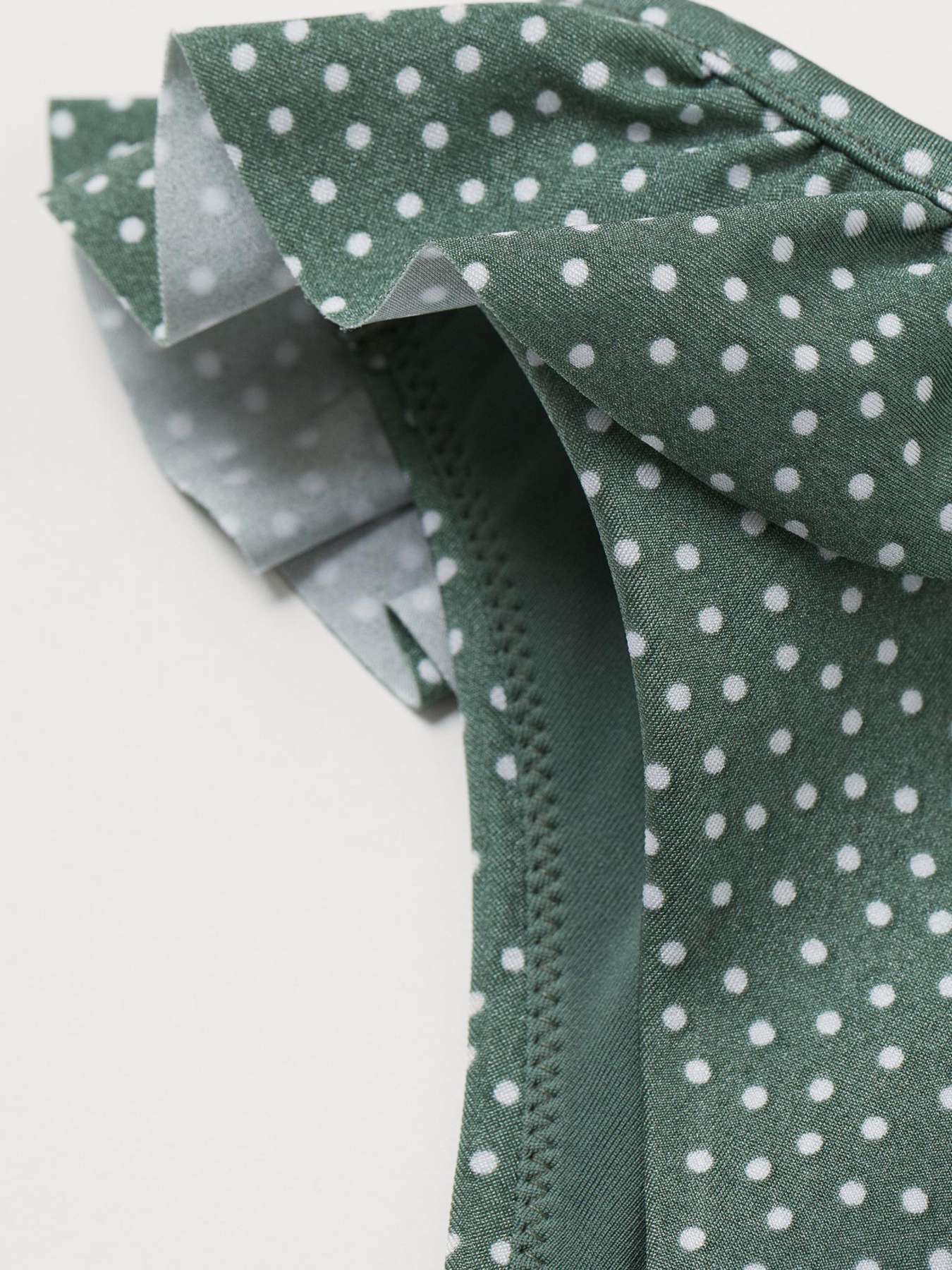 Низ купальника H&M модель 8441601sm_зеленый в горошек Фото