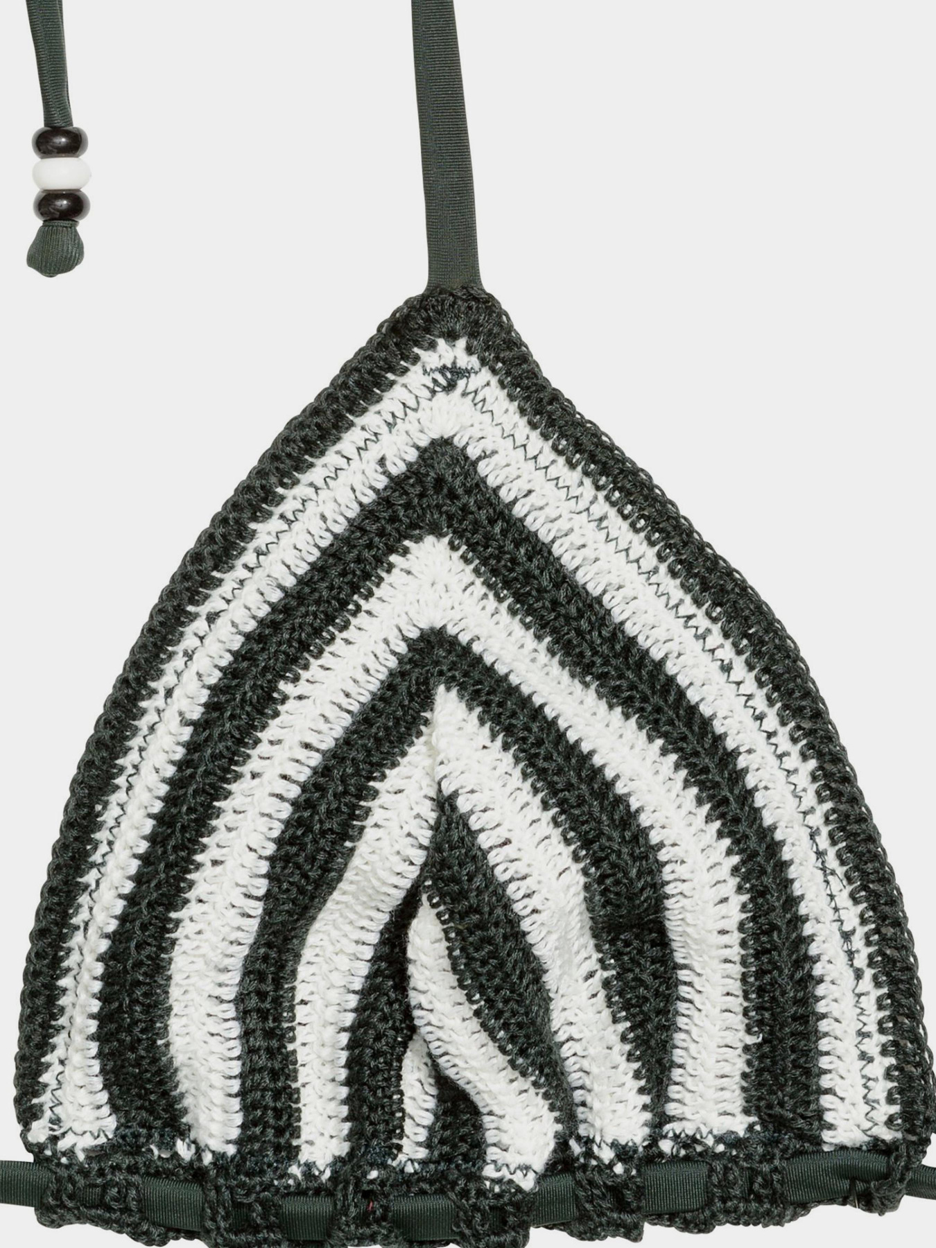 Верхняя часть купальника H&M модель 3966879bw_зелено-белый Фото