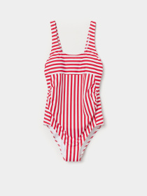 Купальник H&M модель 8334842sdm_Бело-красный Фото