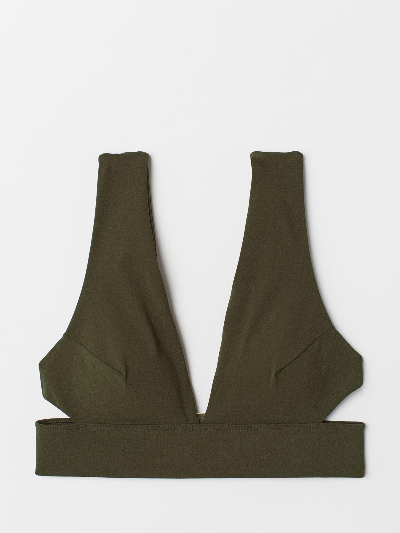 Верхня частина купальника H&M модель 6890059RP6_Хаки Фото