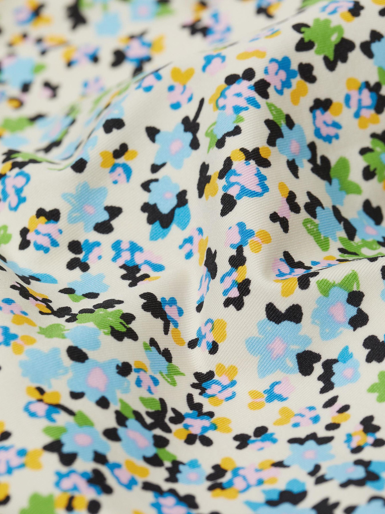 Нижняя часть купальника H&M модель 7395901RP7_кремовый цветы Фото