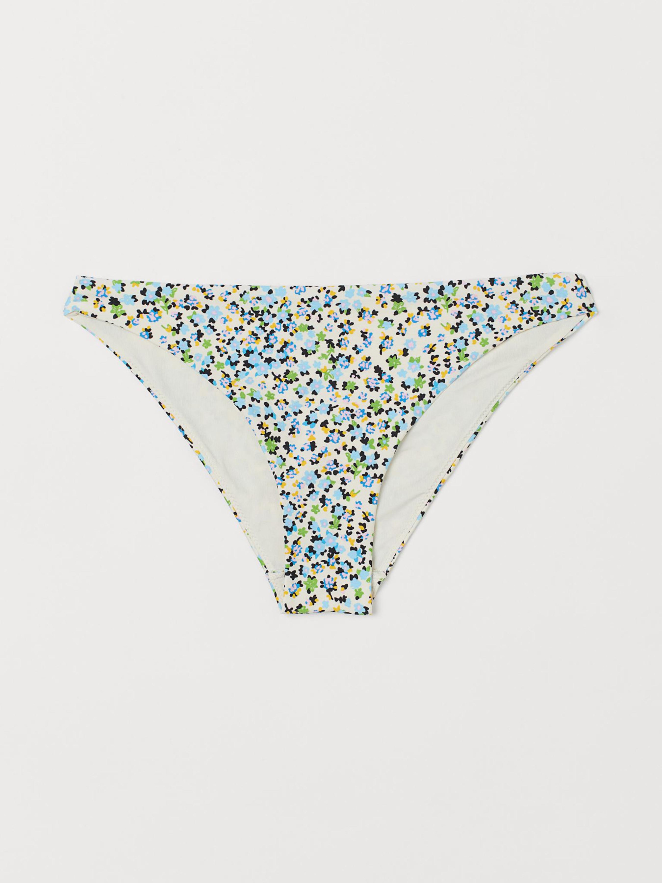 Нижняя часть купальника H&M модель 7395901RP7_кремовый цветы Фото