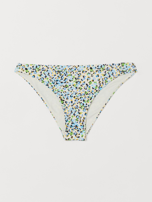 Низ купальника H&M модель 7395901RP7_кремовый цветы Фото