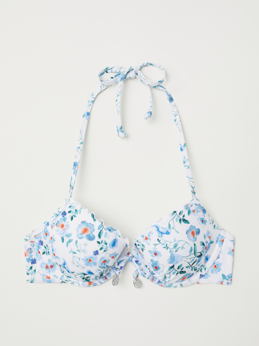 Верх купальника H&M модель 5596077log_Белый Верх купальника H&M модель 5596077log_Белый Фото