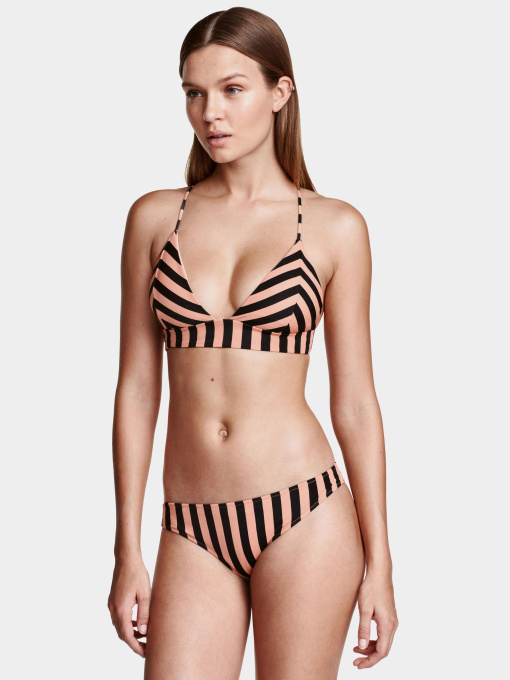 Низ купальника H&M модель 3513445log_бежево-черный Фото