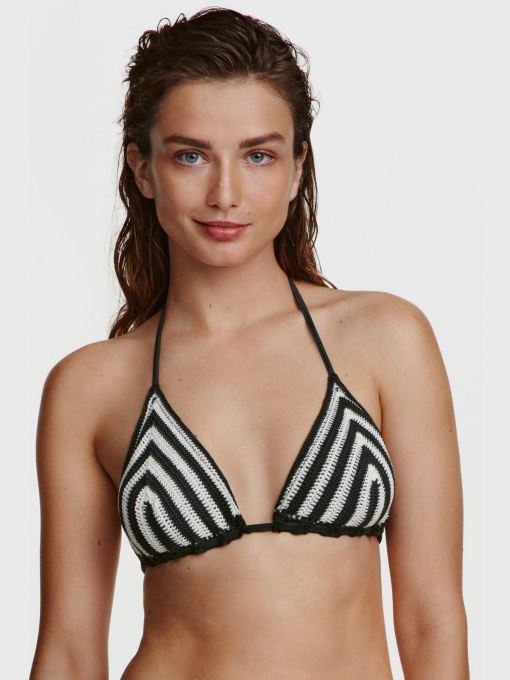 Верхняя часть купальника H&M модель 3966879bw_Темно-зеленый Фото