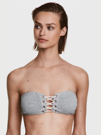 Верхняя часть купальника H&M модель 4925955log_Светло-серый Фото