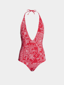 Купальник H&M модель 5085096dlog_Красно-белый Фото