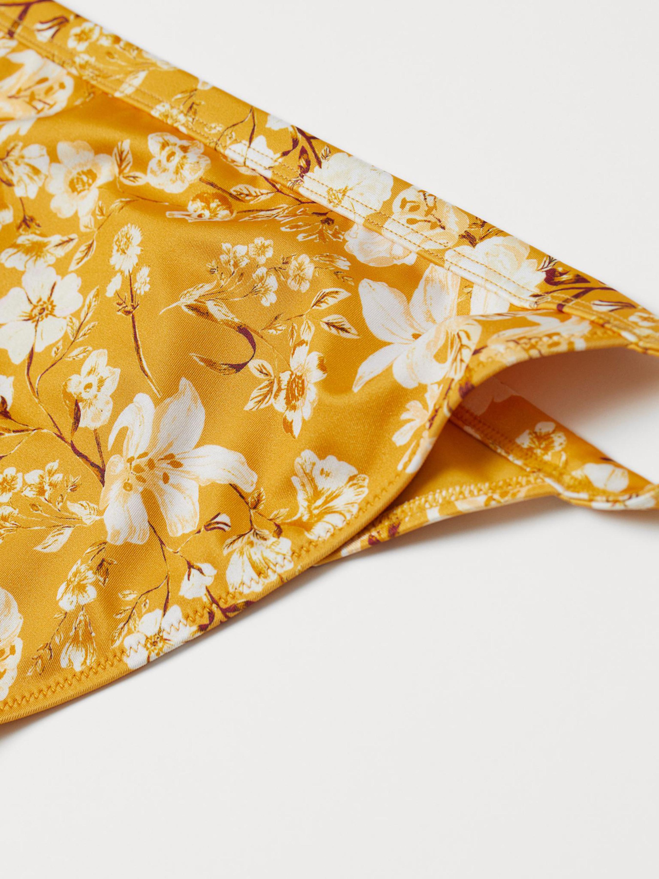 Нижняя часть купальника H&M модель 7588400dlog_желтый цветы Фото