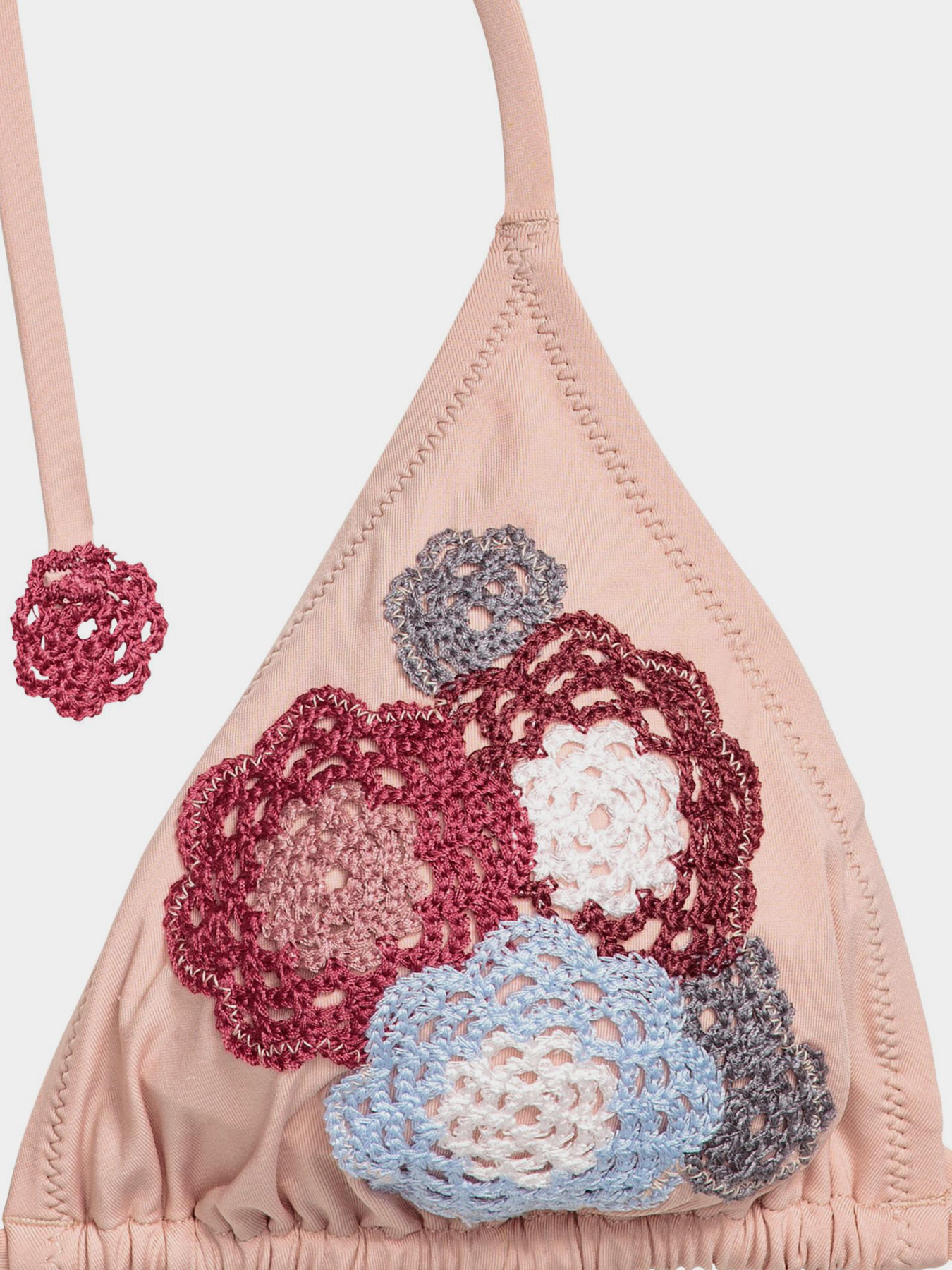 Верхняя часть купальника H&M модель 5260075dlog_Пудрово-розовый Фото