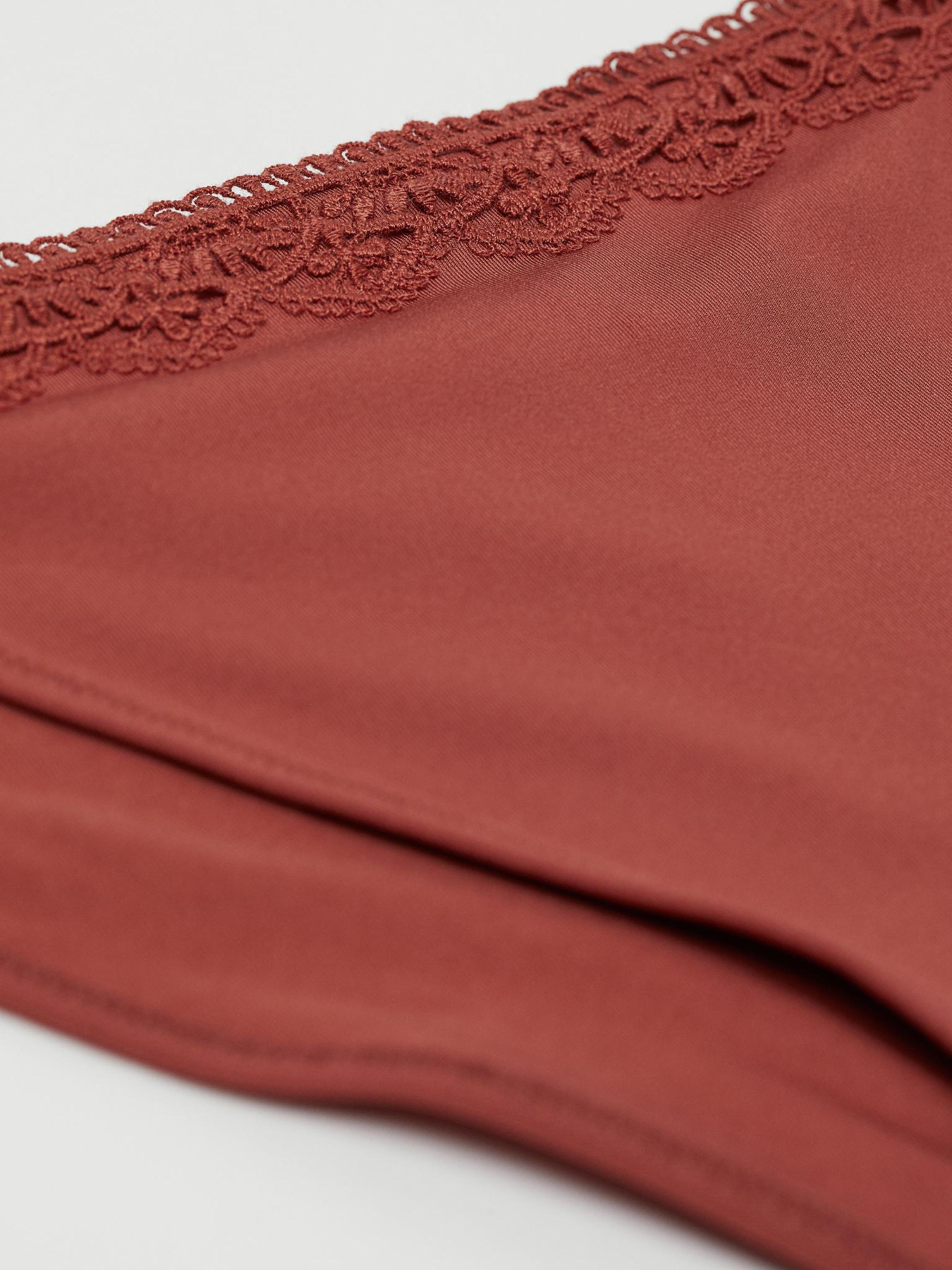 Низ купальника H&M модель 7172519dlog_Терракотовый Фото