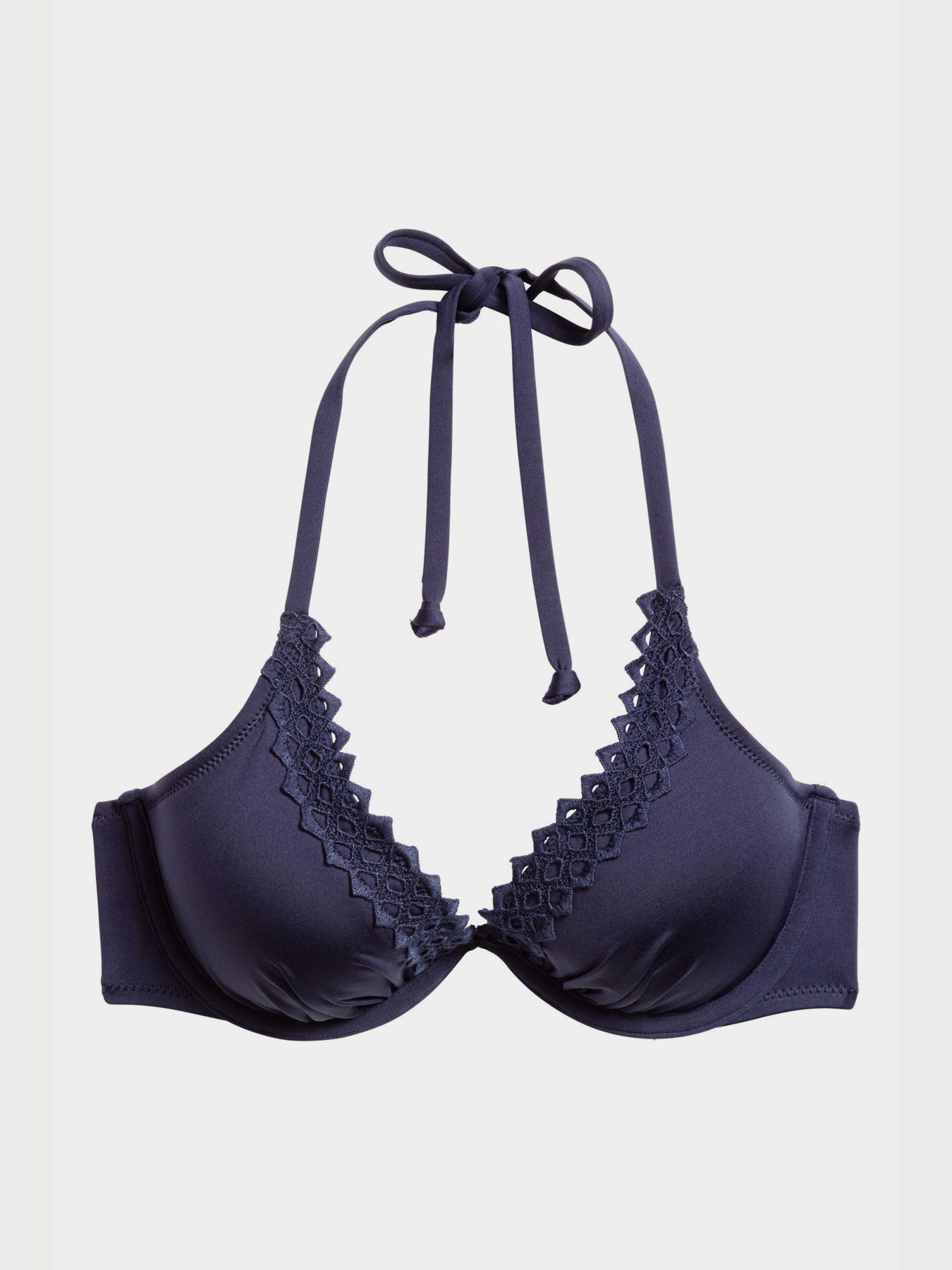 Верхняя часть купальника H&M модель 4971465dlog_Темно-синий Фото