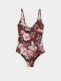 Купальник H&M модель 5596340log_Бордовый Фото