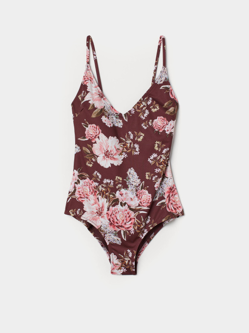 Купальник H&M модель 5596340log_Бордовый Фото