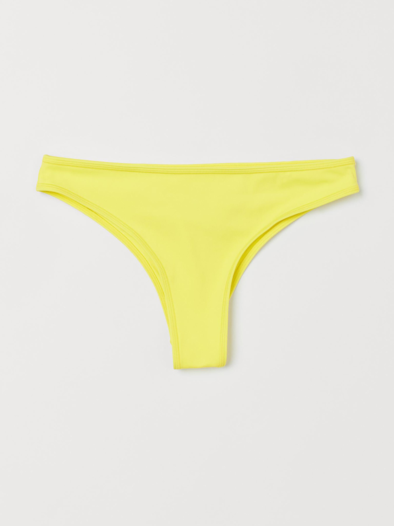 Нижняя часть купальника H&M модель 8730582ral_Кислотно-желтый Фото