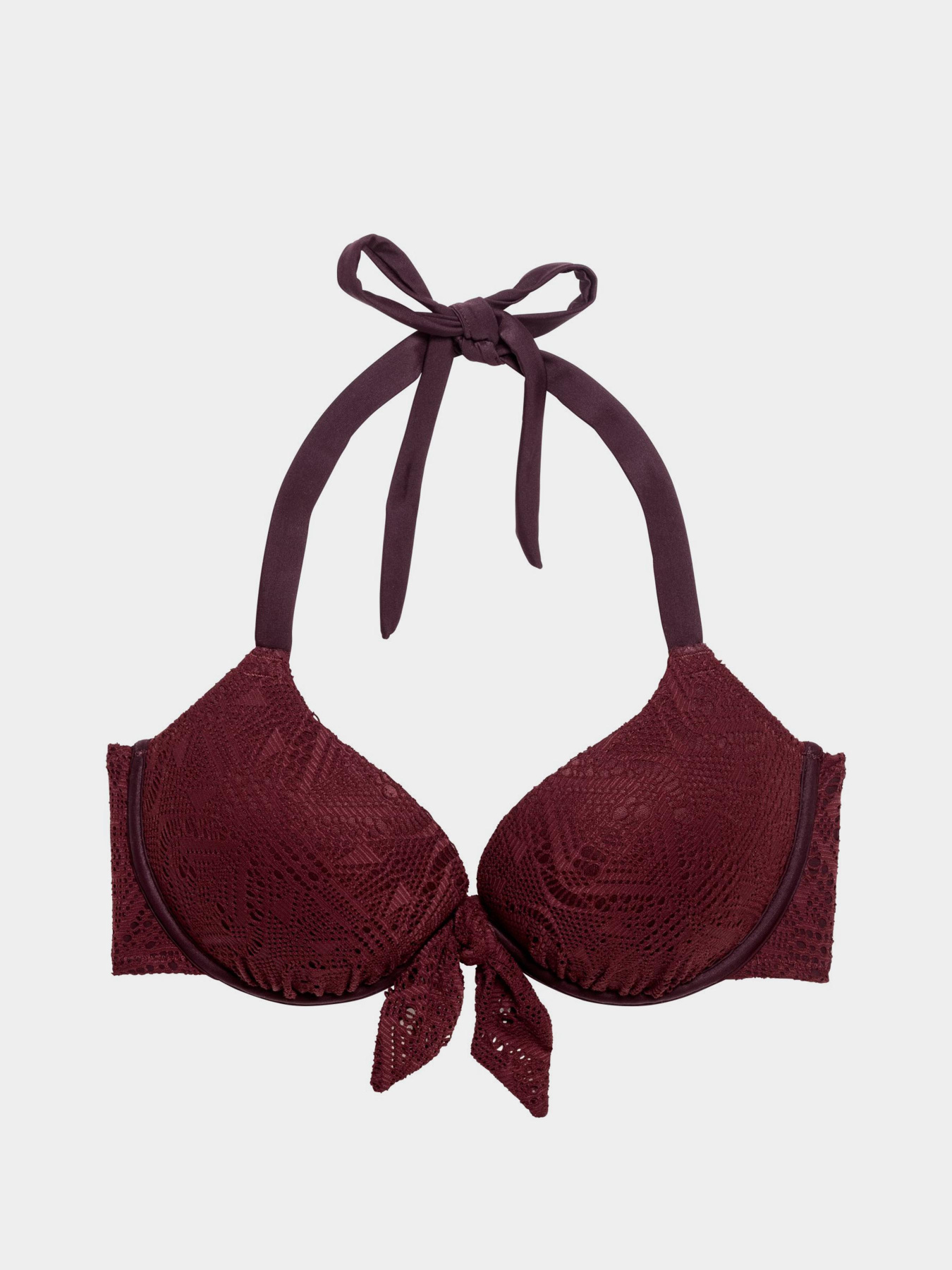 Верхняя часть купальника H&M модель 5824807dlog_Бордовый Фото
