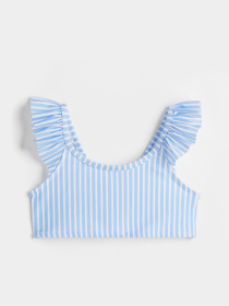 Верх купальника H&M модель 1044746ral_Бело-голубой Верх купальника H&M модель 1044746ral_Бело-голубой Фото