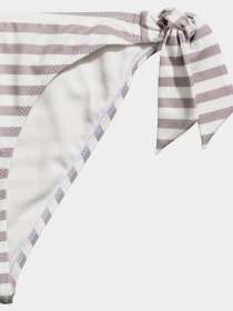 Низ купальника H&M модель 1841235RP5_бело-серый в полоску Фото