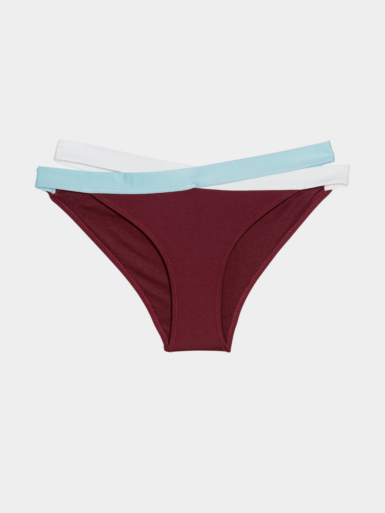 Нижняя часть купальника H&M модель 6056907log_Бордовый Фото