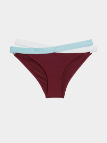 Нижняя часть купальника H&M модель 6056907log_Бордовый Фото