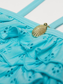 Верх купальника H&M модель 7114760arl_Бирюзовый Верх купальника H&M модель 7114760arl_Бирюзовый Фото