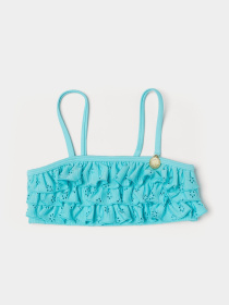 Верх купальника H&M модель 7114760arl_Бирюзовый Верх купальника H&M модель 7114760arl_Бирюзовый Фото