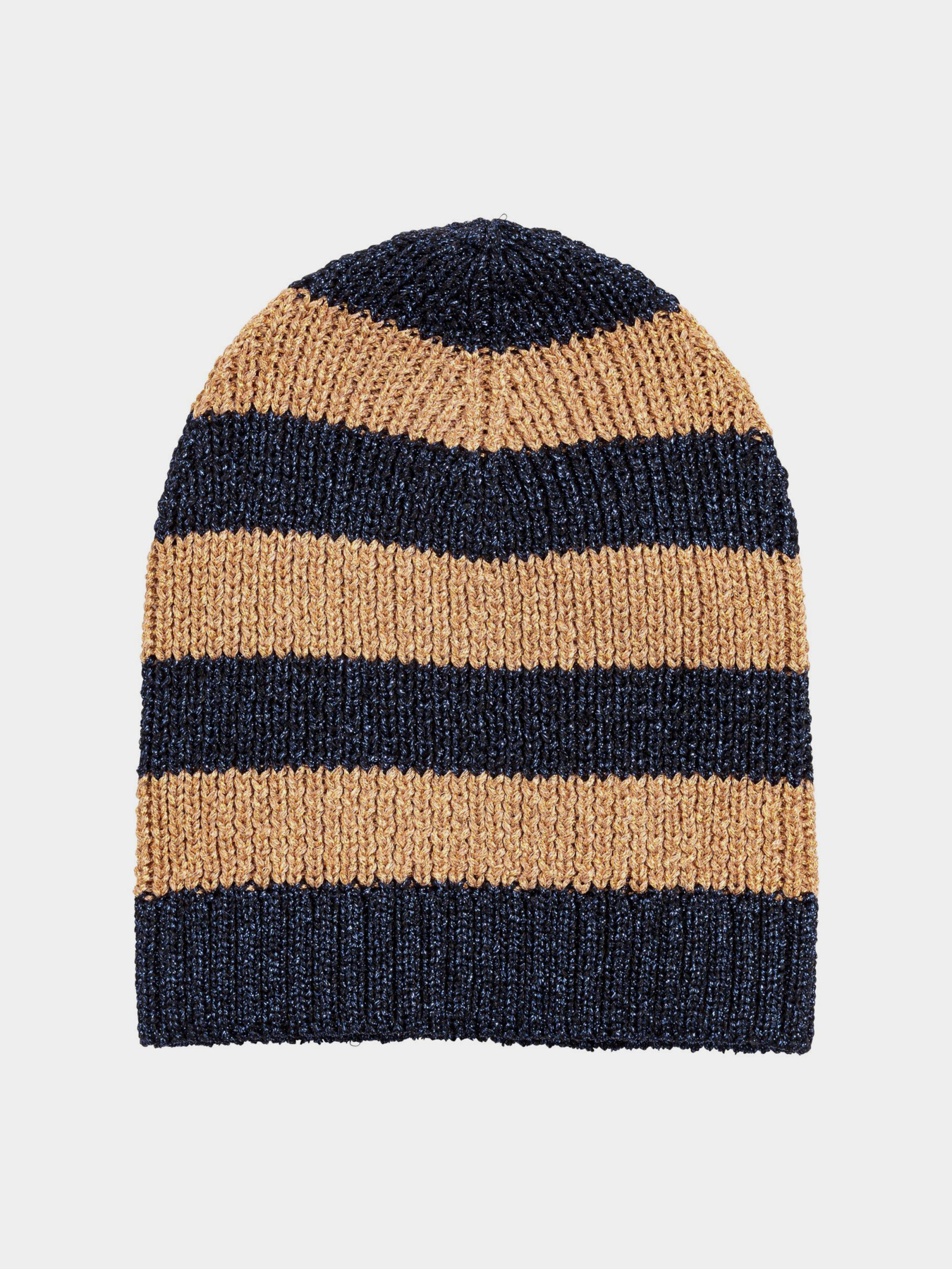 Шапка H&M модель 4141804dm_сине-золотистый Фото