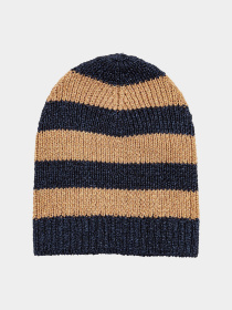 Шапка H&M модель 4141804dm_сине-золотистый Шапка H&M модель 4141804dm_сине-золотистый Фото