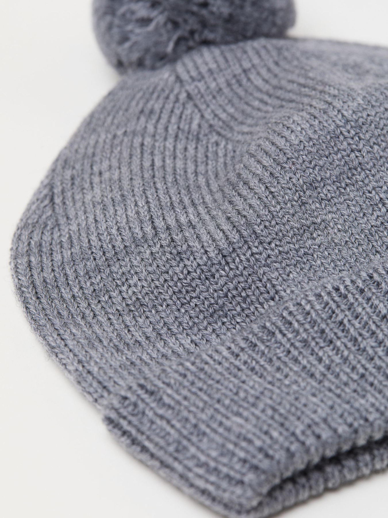 Шапка H&M модель 6601308dlog_Серый Фото