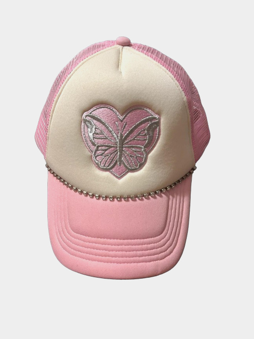 Кепка H&M модель 1079828arl_Бело-розовый Фото