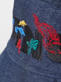 Панама H&M модель 7952180wer_Темно-синий Панама H&M модель 7952180wer_Темно-синий Фото