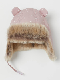Шапка H&M модель 8955232kwer_Светло-розовый Фото
