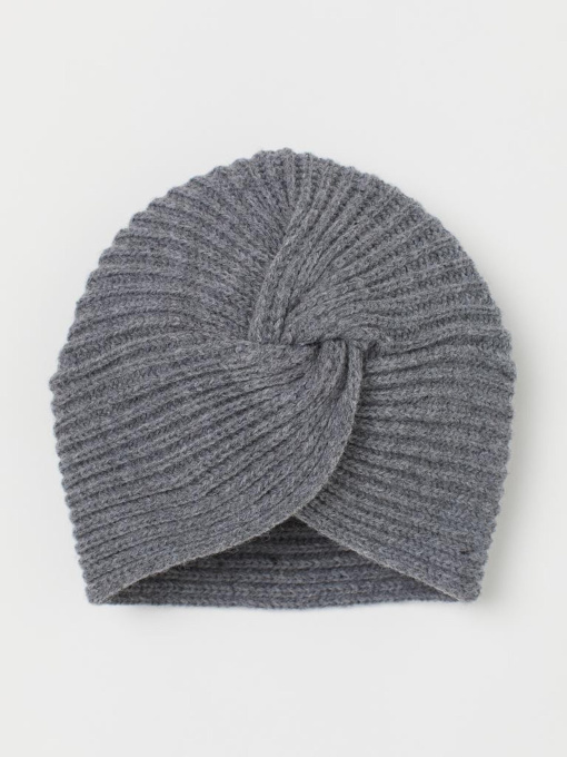 Шапка H&M модель 8353402kwer_Серый Фото