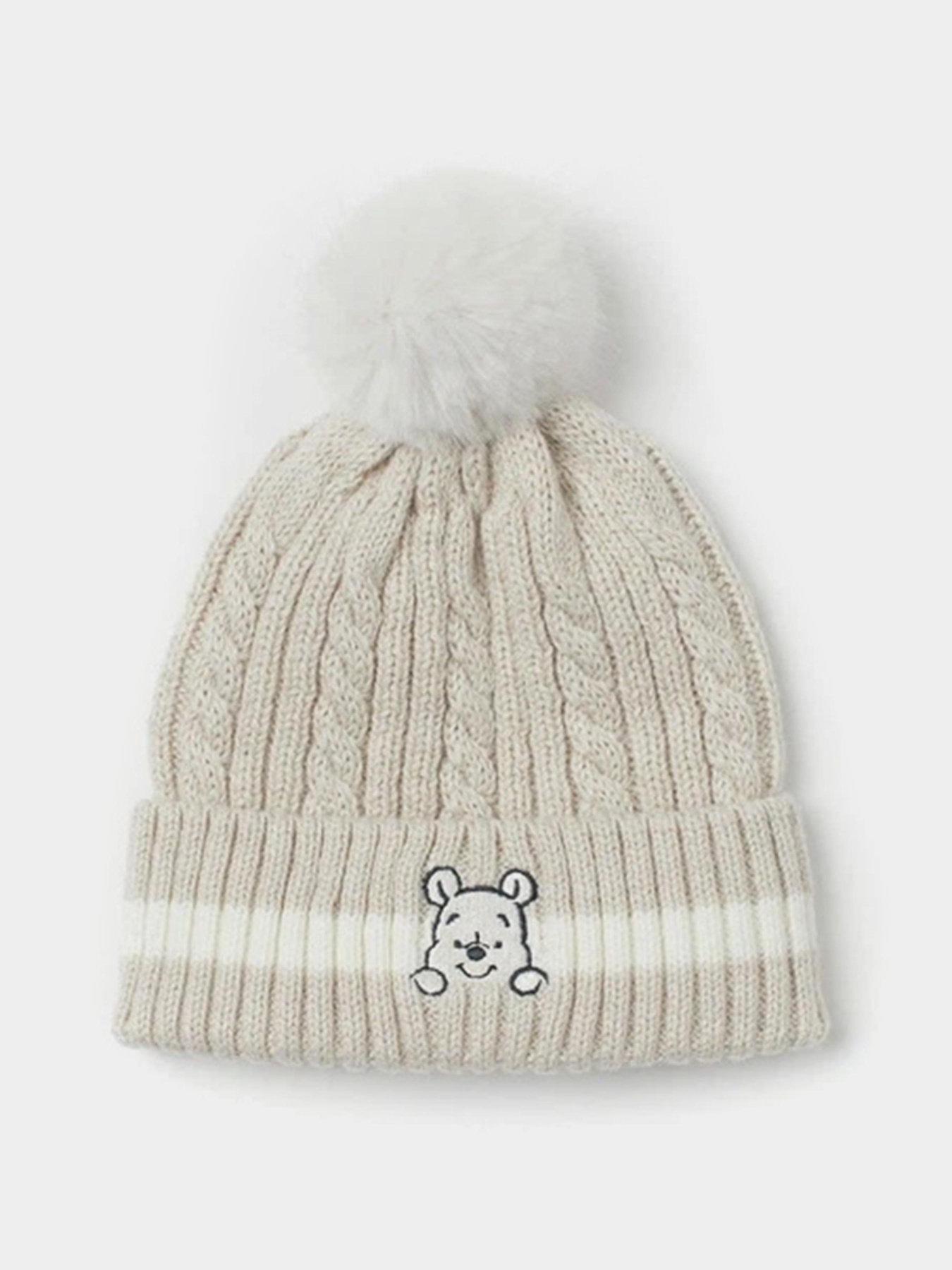 Шапка H&M модель 8217073kwer_Светло-бежевый Фото