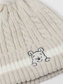 Шапка H&M модель 8217073kwer_Светло-бежевый Фото