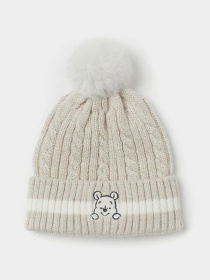 Шапка H&M модель 8217073kwer_Светло-бежевый Фото