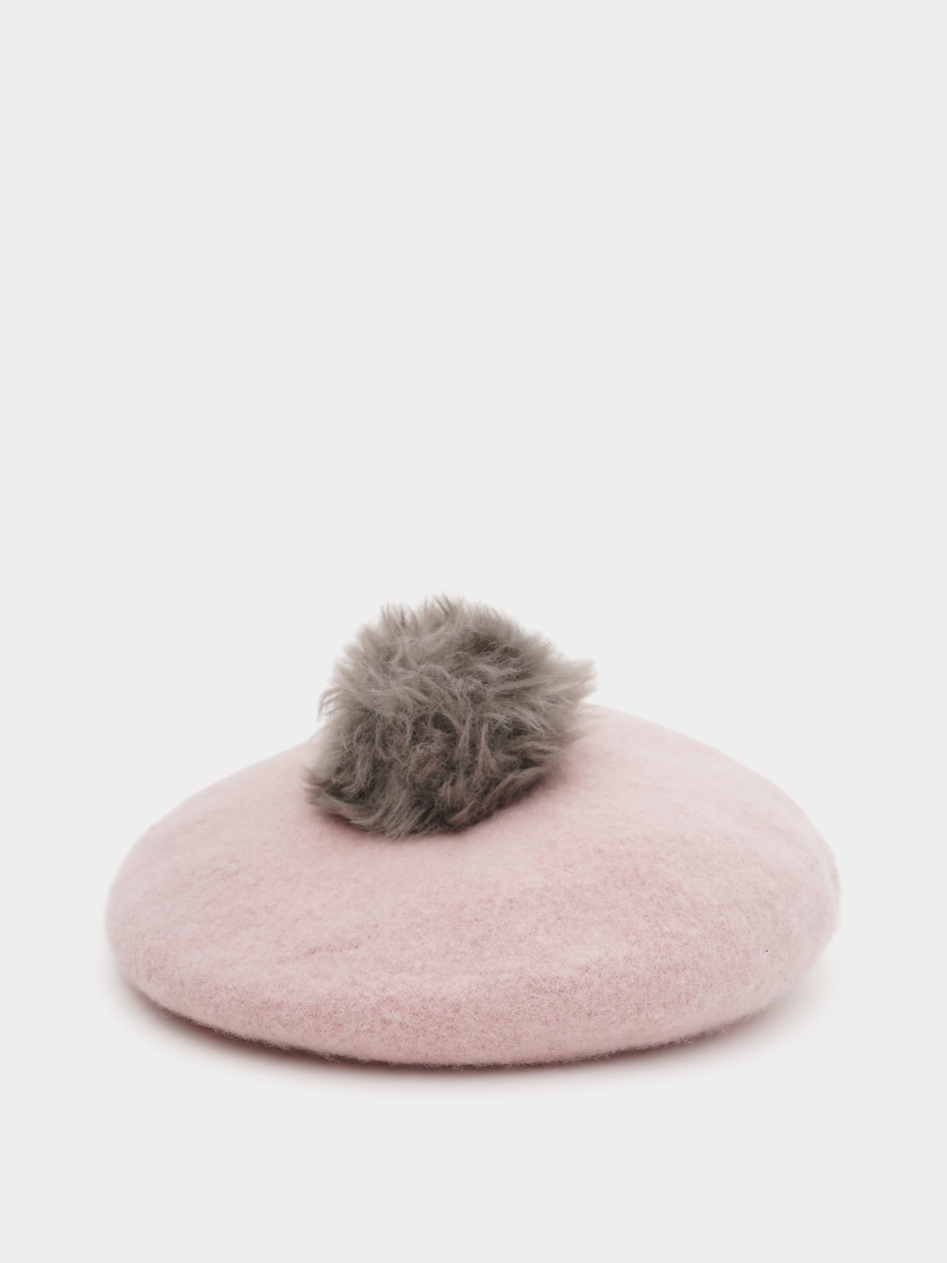 Берет Monki модель 4344924arl_Пудровый Фото