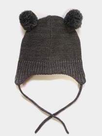 Шапка H&M модель 7815461kwer_Темно-серый Фото